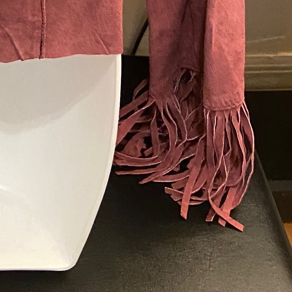 Vintage Bernardo Suede Jacket - Large - Picture 16 of 16